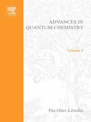 cover image of Advances in Quantum Chemistry